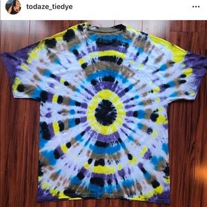Handmade tie dyed shirt